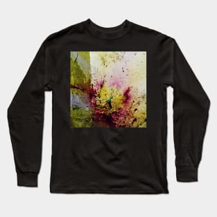 Winter is dead floral art Long Sleeve T-Shirt